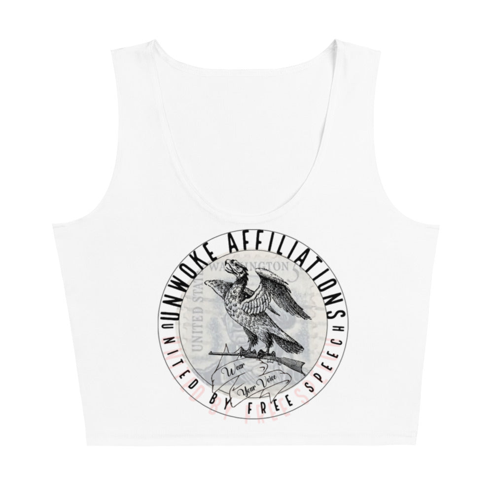 Unwoke Affiliation Women's Crop Top
