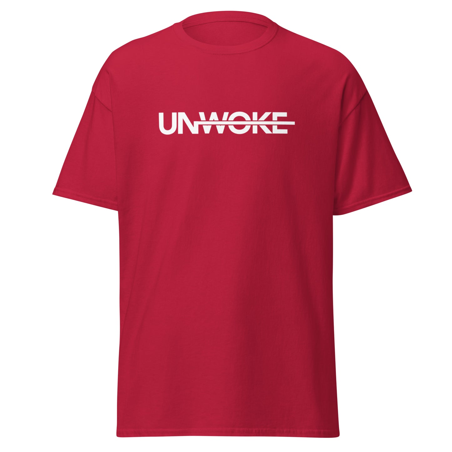 Unwoke Minimalist Men's classic tee- 12 Color Options
