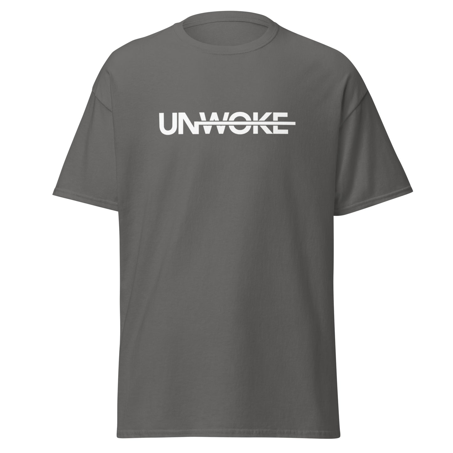 Unwoke Minimalist Men's classic tee- 12 Color Options