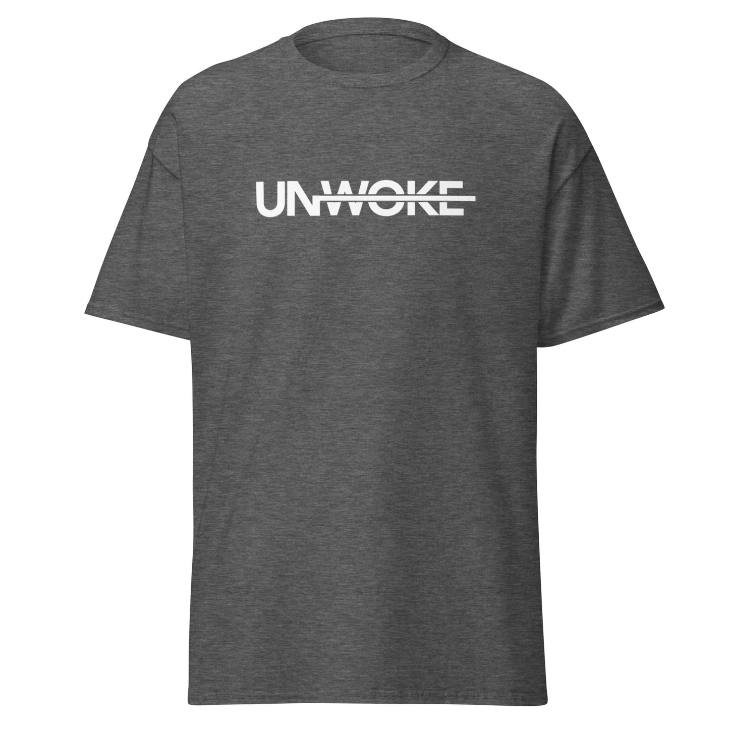 Unwoke Minimalist Men's classic tee- 12 Color Options