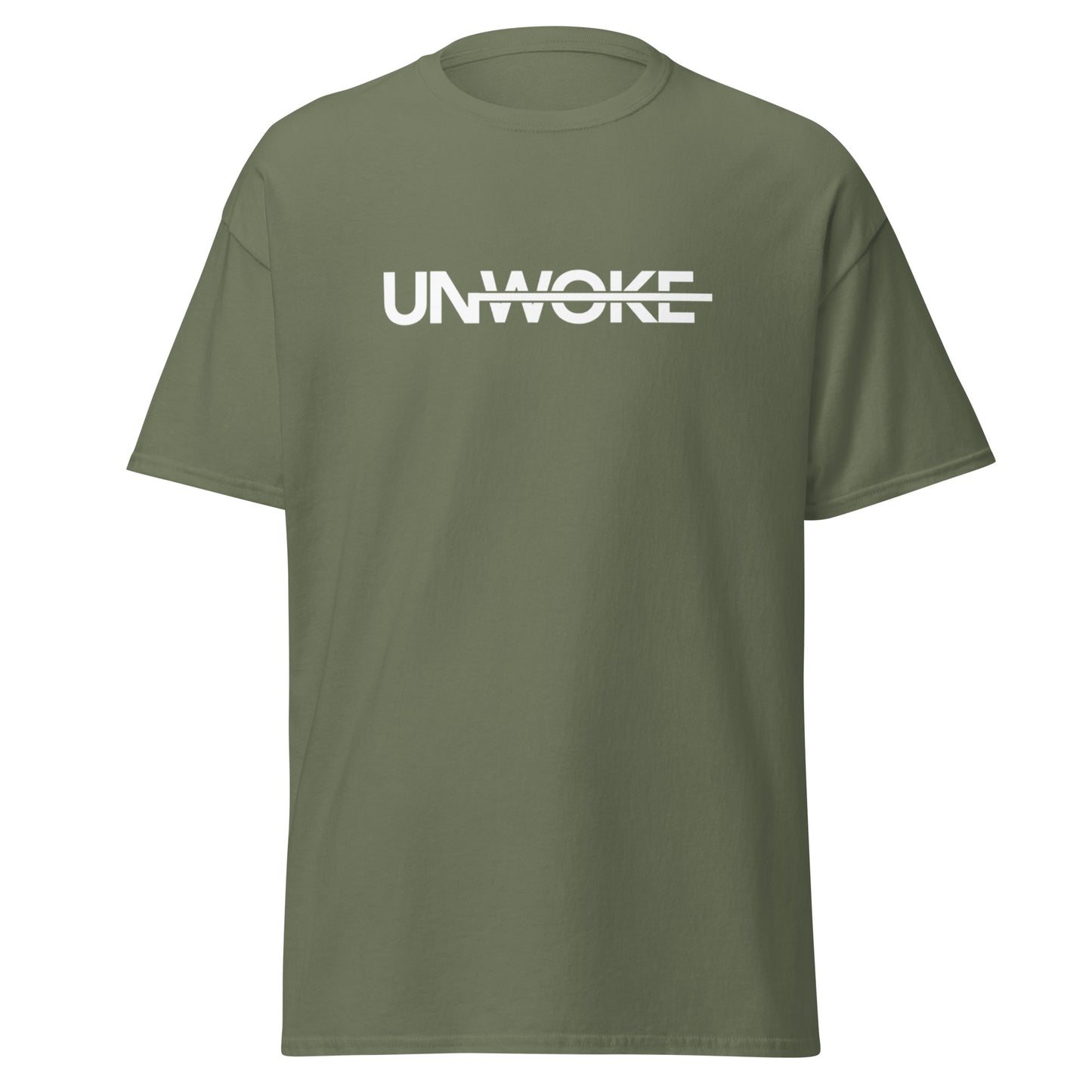 Unwoke Minimalist Men's classic tee- 12 Color Options