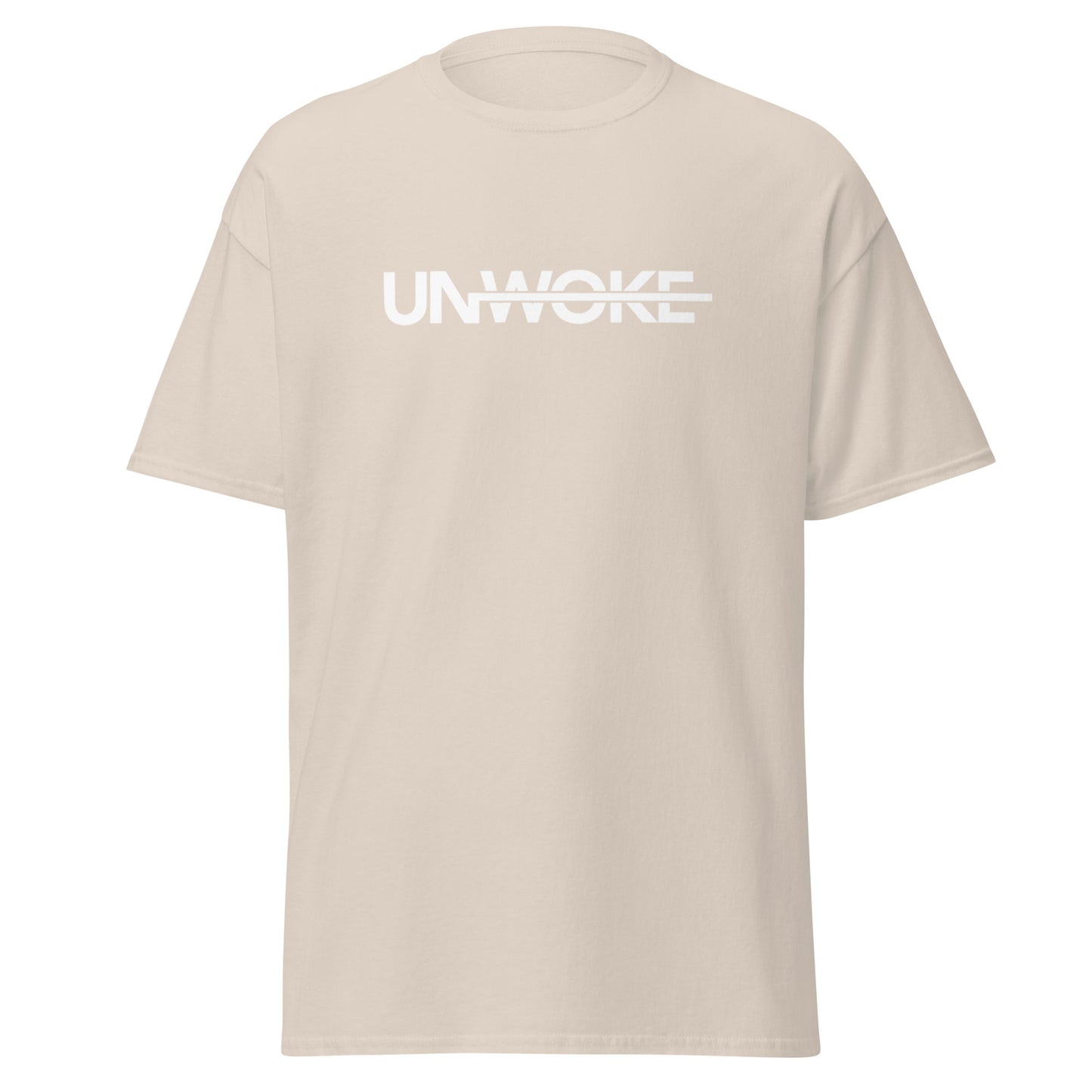 Unwoke Minimalist Men's classic tee- 12 Color Options