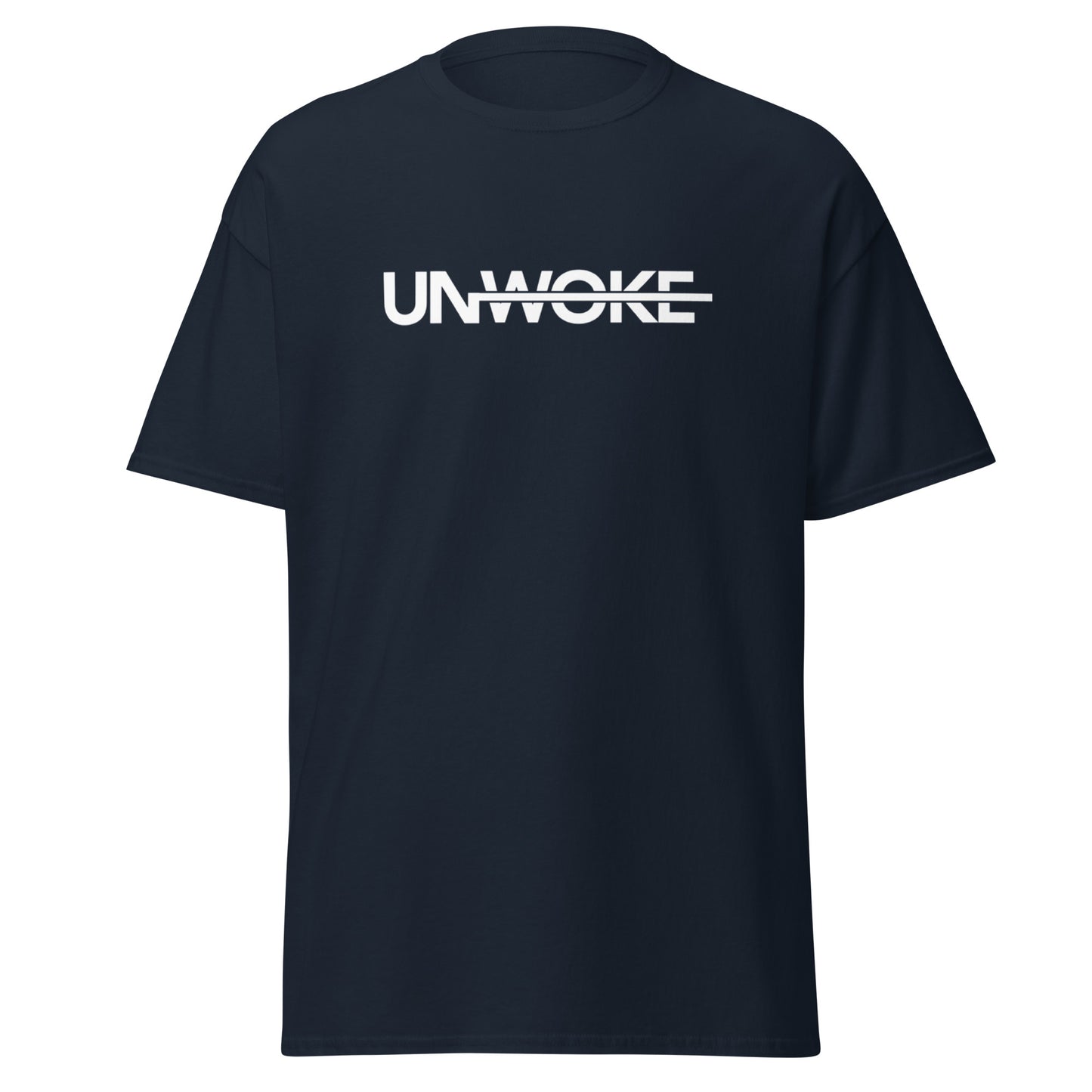 Unwoke Minimalist Men's classic tee- 12 Color Options