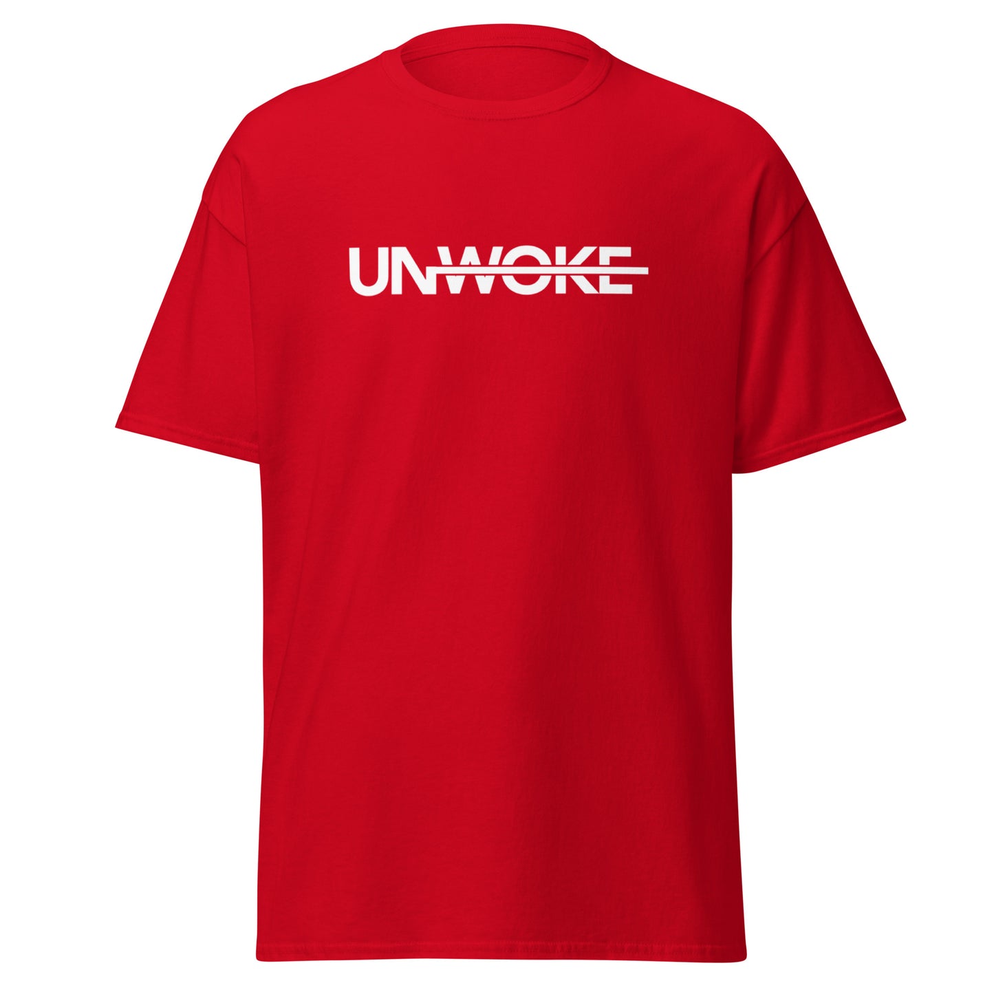 Unwoke Minimalist Men's classic tee- 12 Color Options