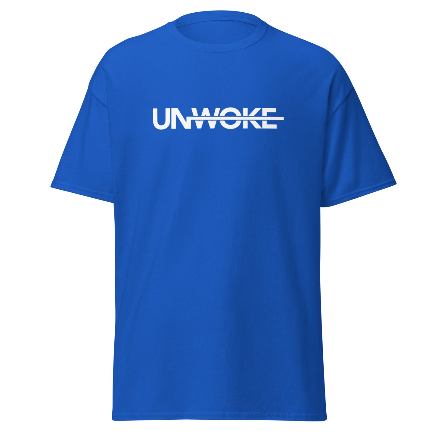 Unwoke Minimalist Men's classic tee- 12 Color Options