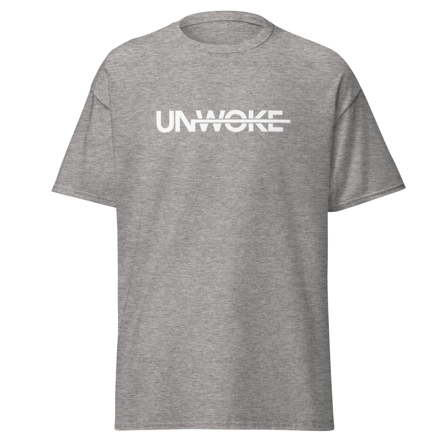 Unwoke Minimalist Men's classic tee- 12 Color Options