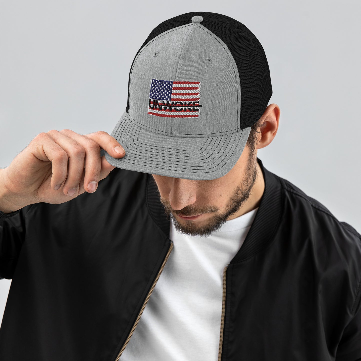 My Pride Is My Flag Unwoke Trucker Cap