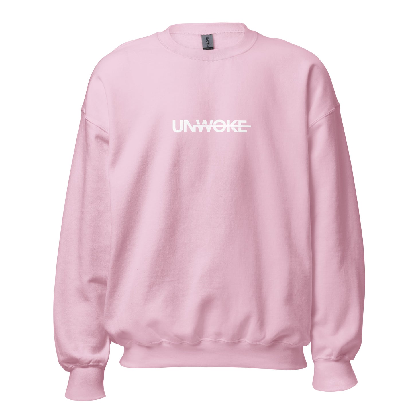 Unwoke Women's Oversized Sweatshirt (Pink)