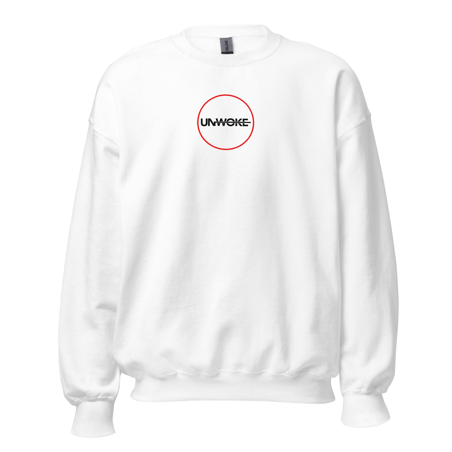 Unwoke Women's Oversized Sweatshirt (White)
