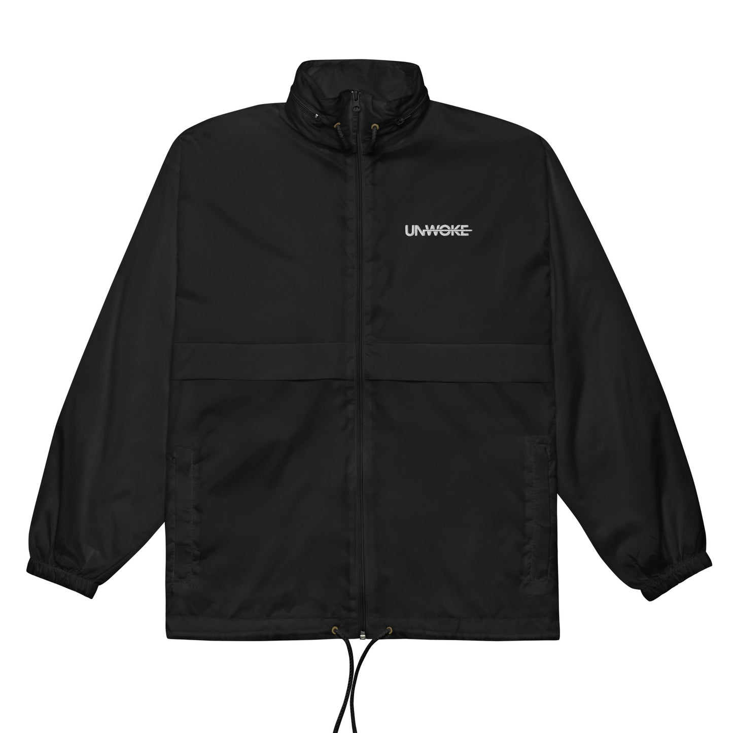 Unwoke Minimalist Unisex windbreaker