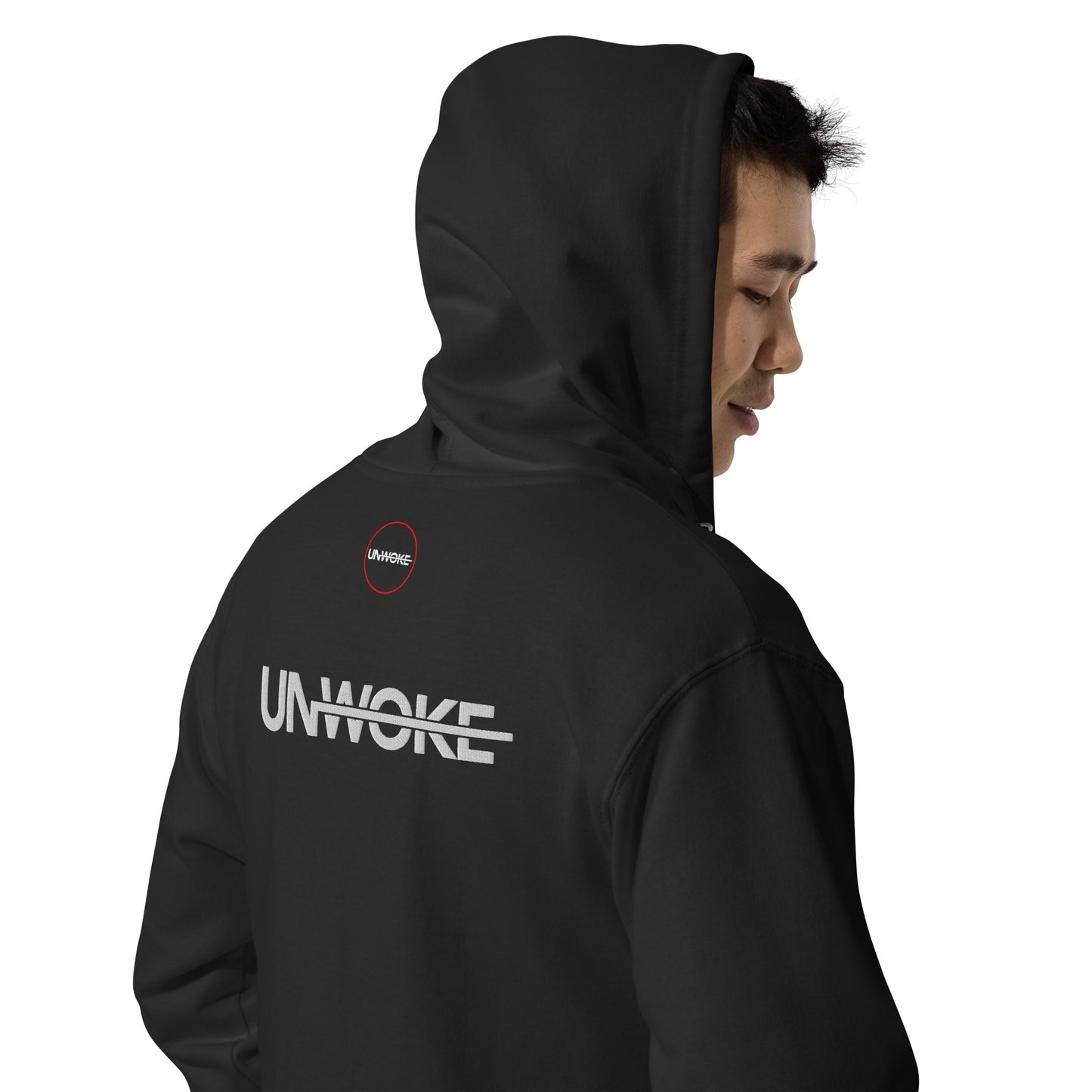 Unwoke Labels Unisex fleece zip up hoodie