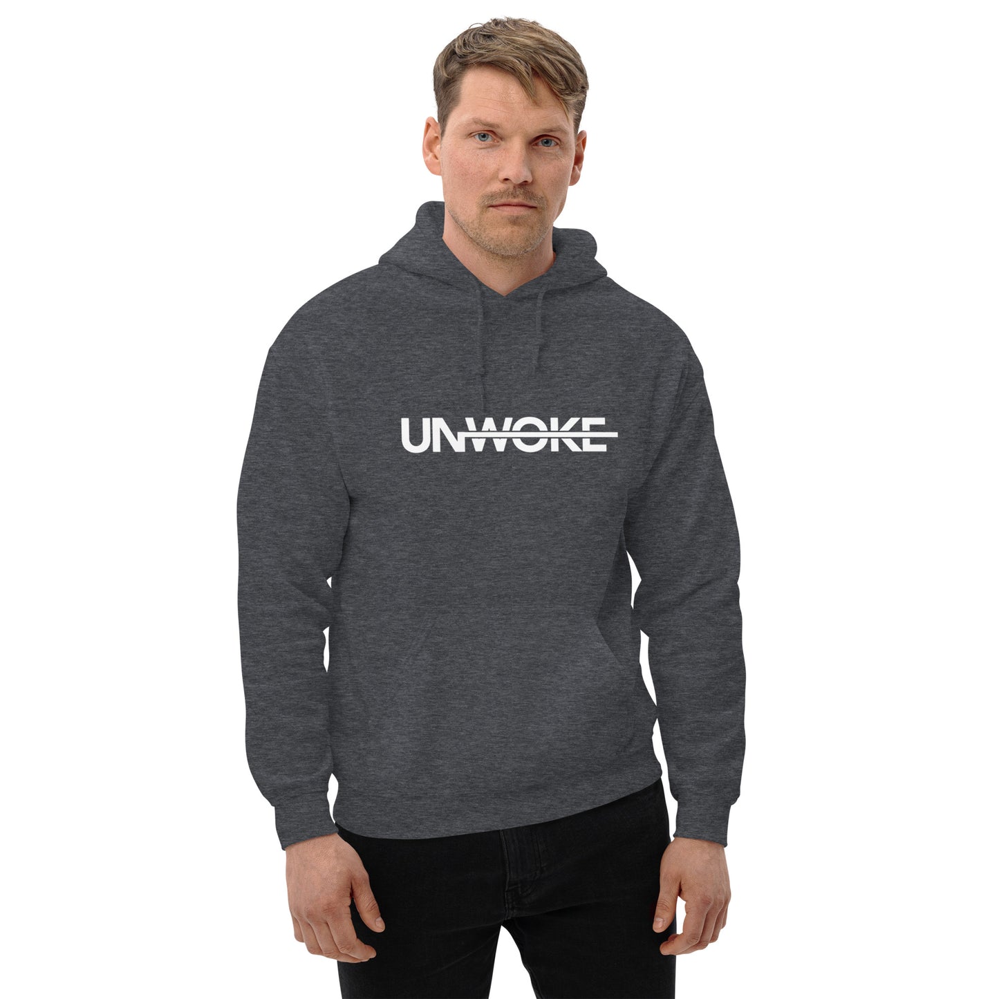 Unwoke Minimalist Unisex Hoodie