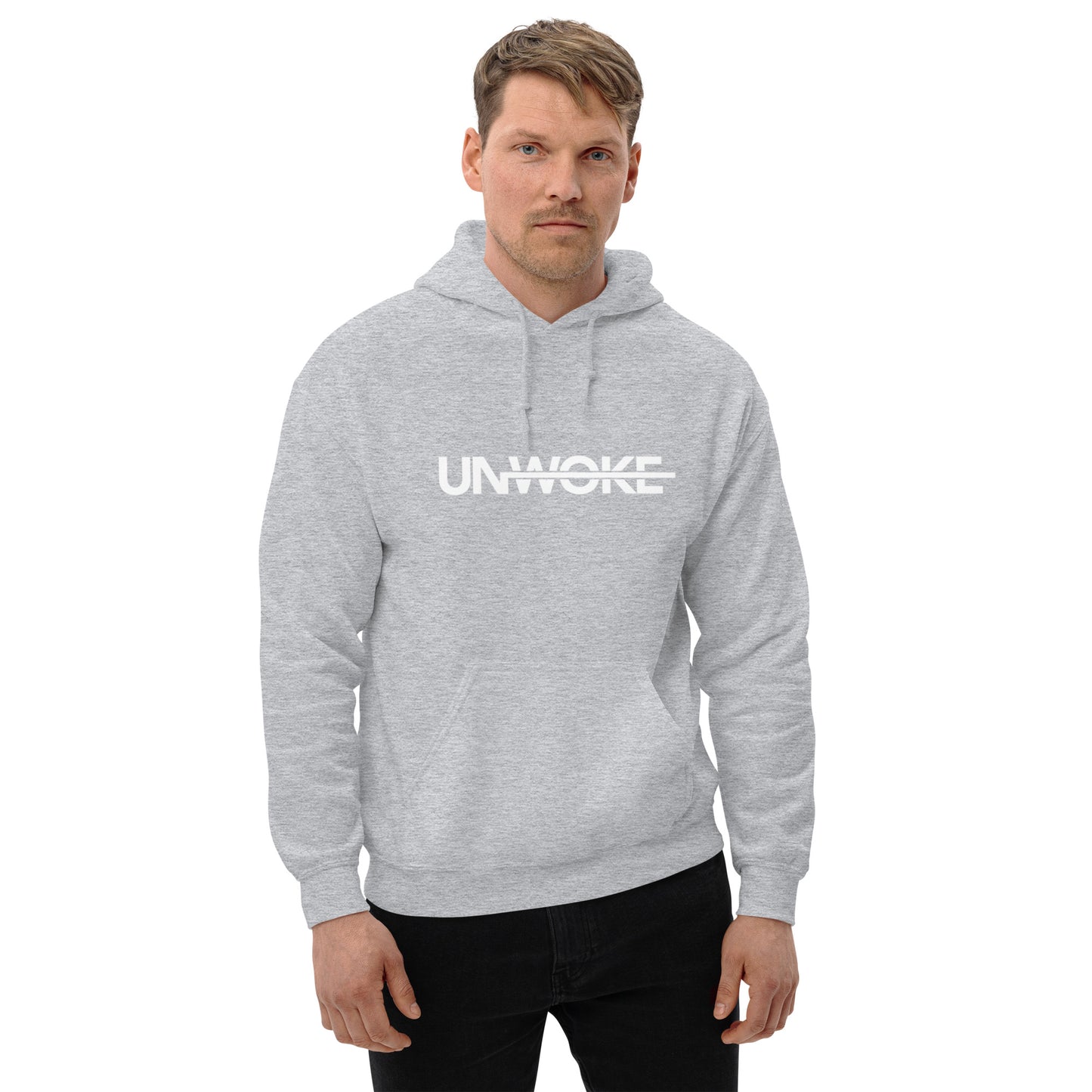 Unwoke Minimalist Unisex Hoodie
