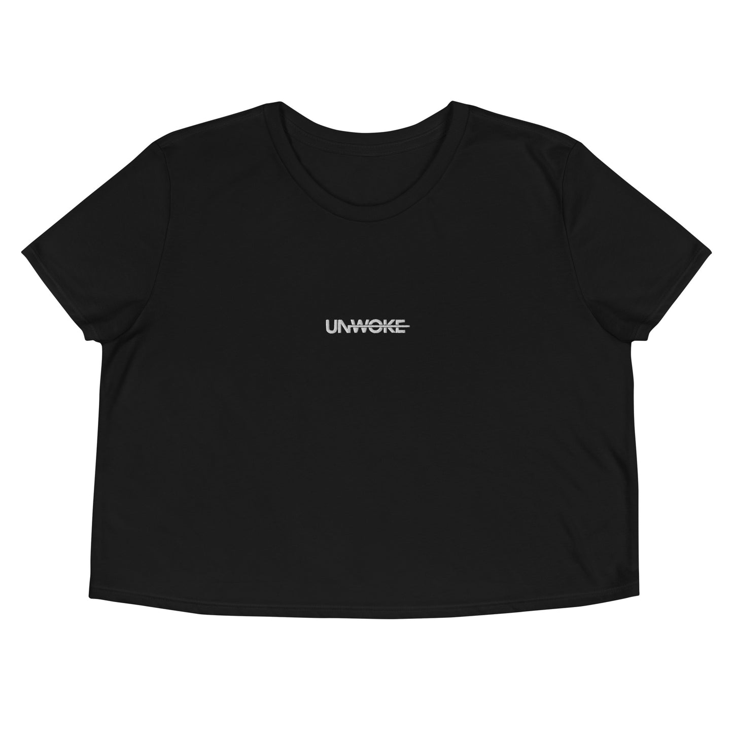 Unwoke Minimalist Crop Tee