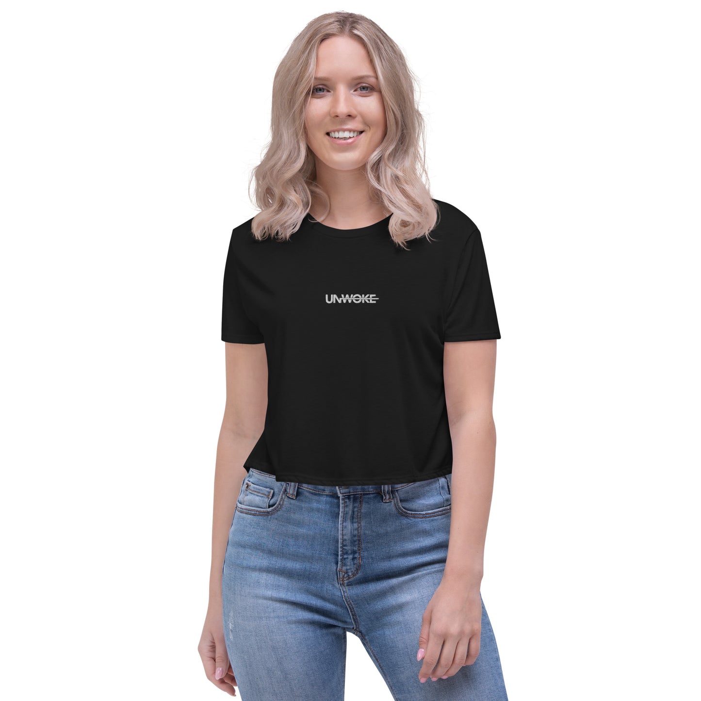 Unwoke Minimalist Crop Tee