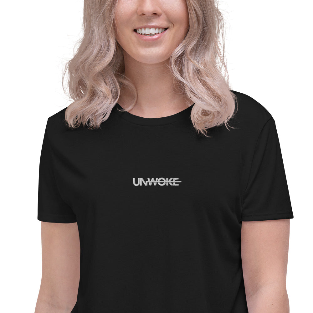Unwoke Minimalist Crop Tee