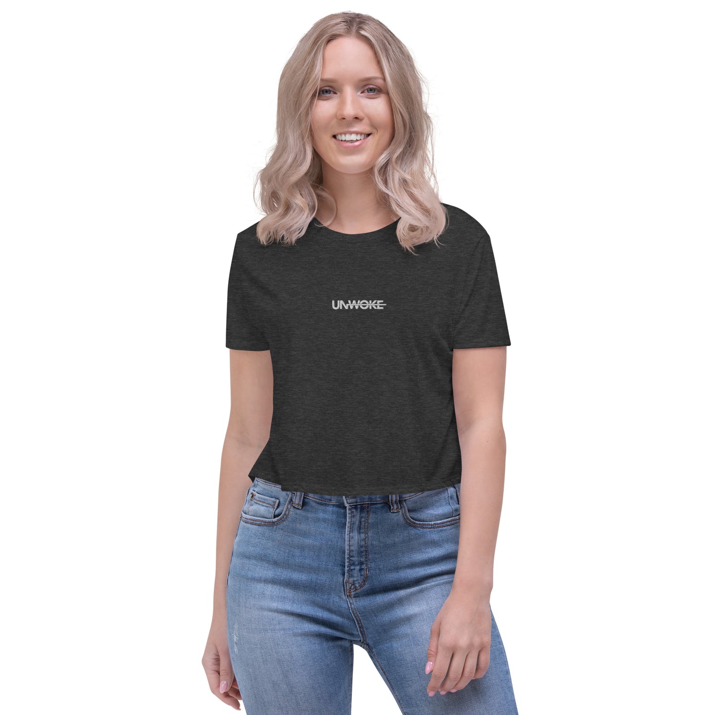 Unwoke Minimalist Crop Tee