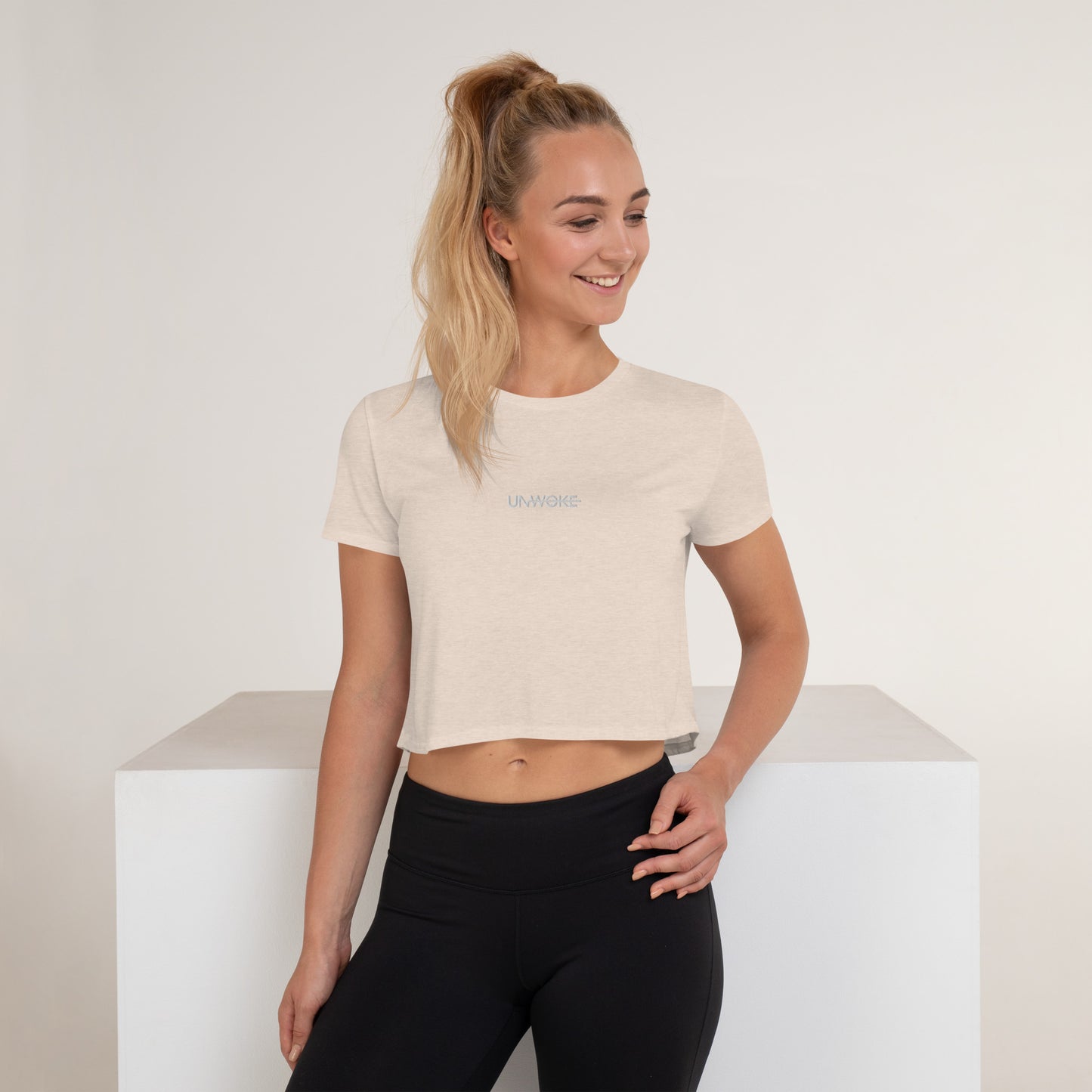 Unwoke Minimalist Crop Tee