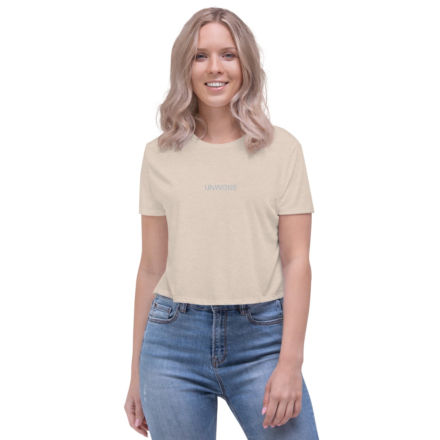 Unwoke Minimalist Crop Tee