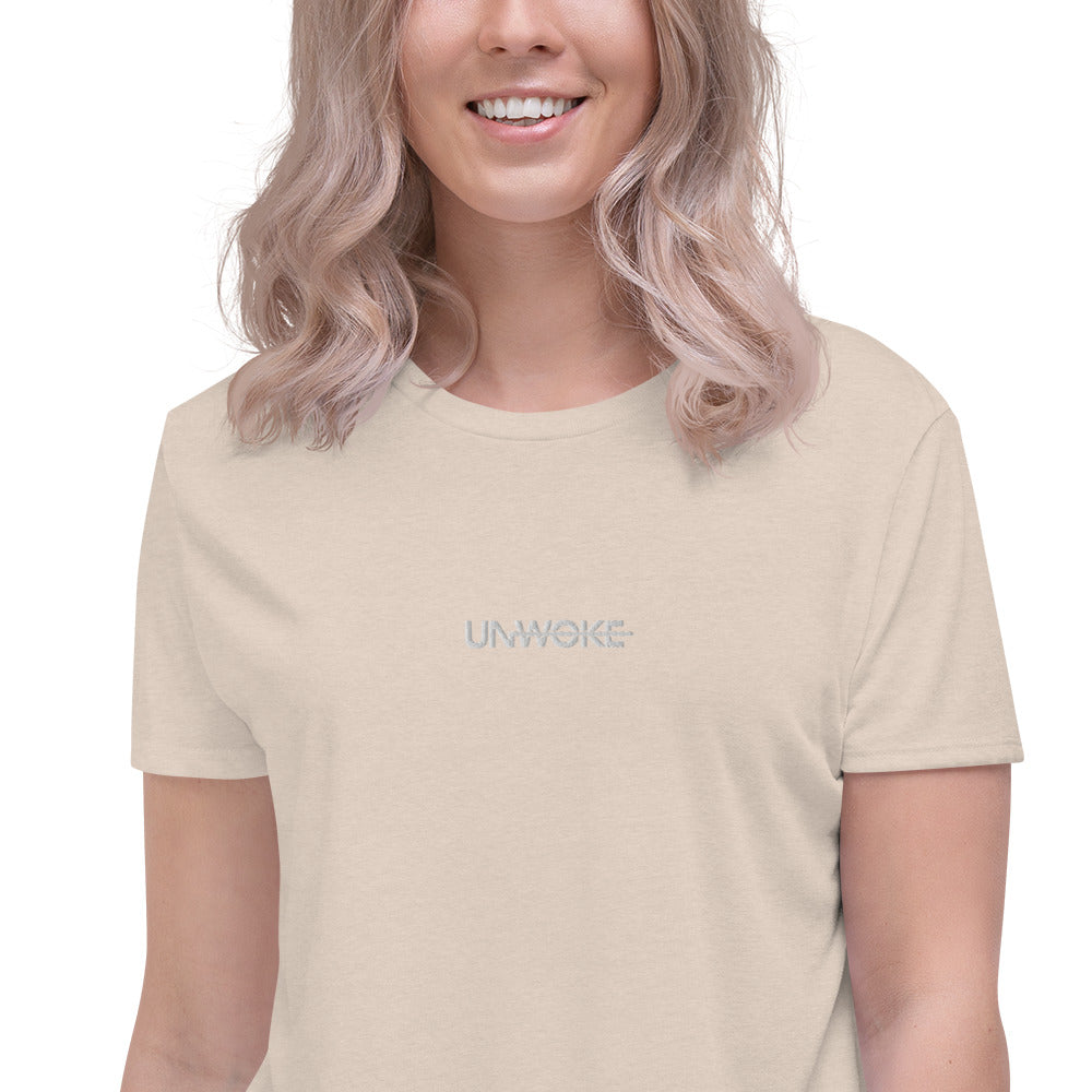 Unwoke Minimalist Crop Tee
