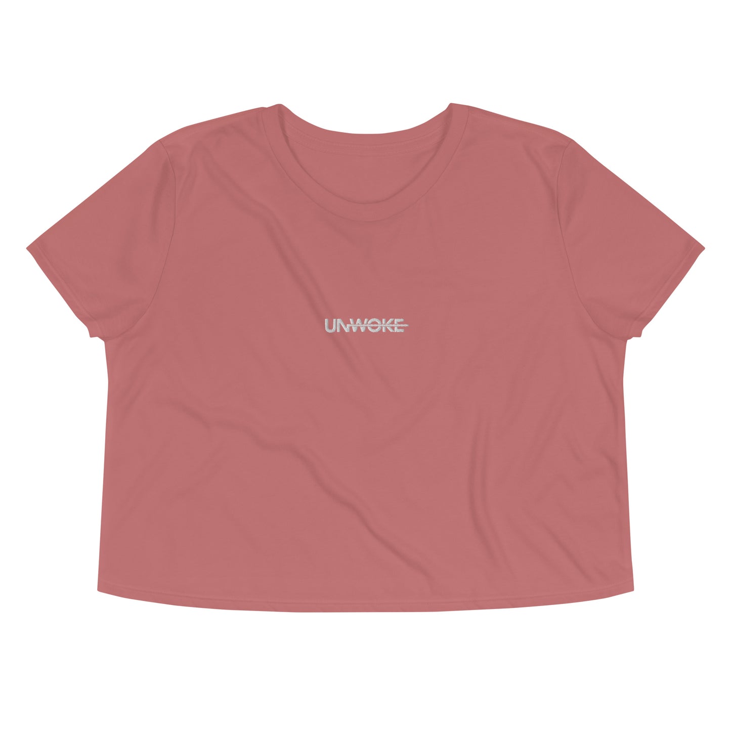 Unwoke Minimalist Crop Tee