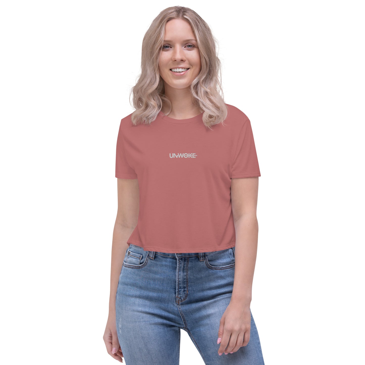 Unwoke Minimalist Crop Tee