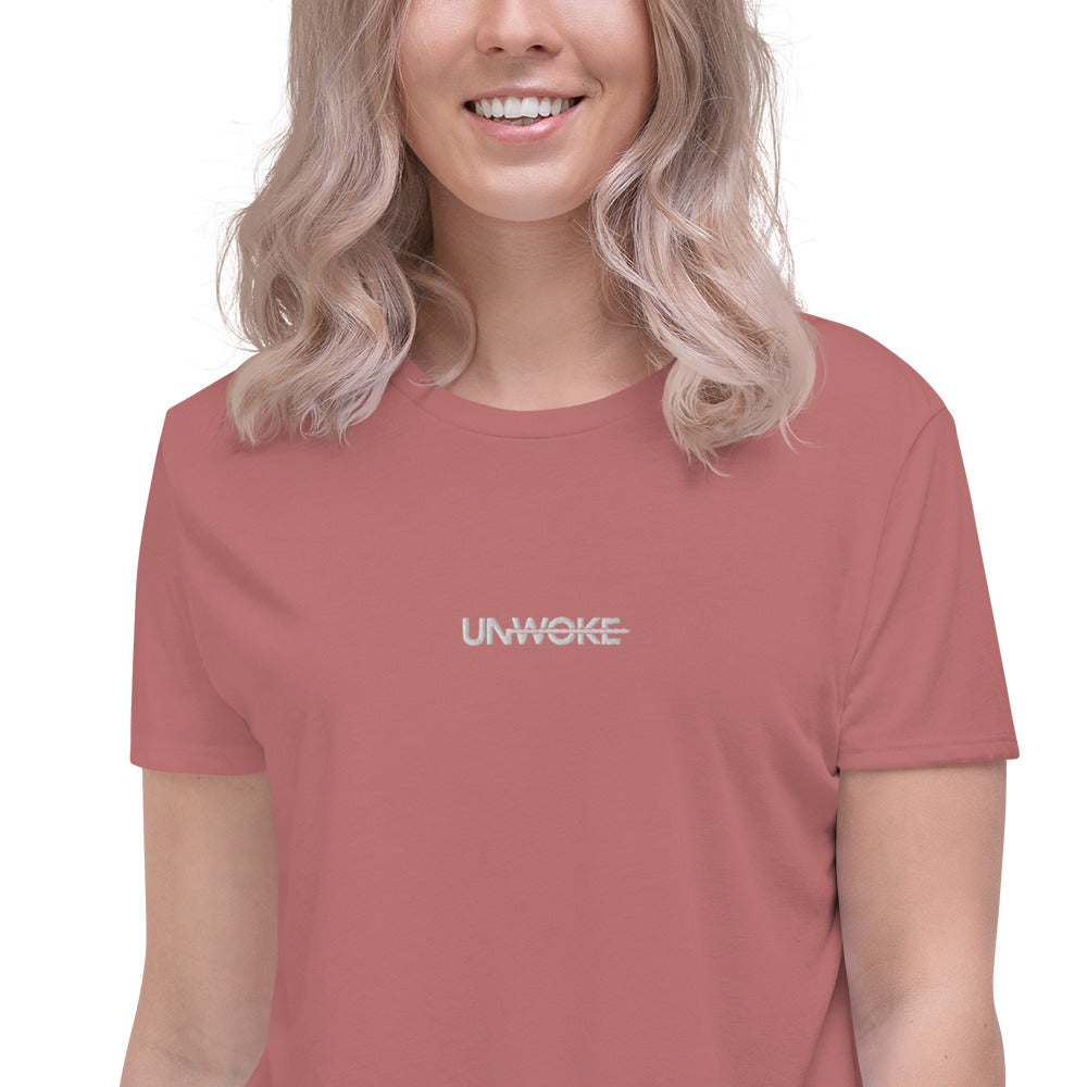 Unwoke Minimalist Crop Tee