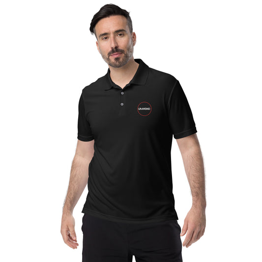 Unwoke adidas performance golf polo shirt