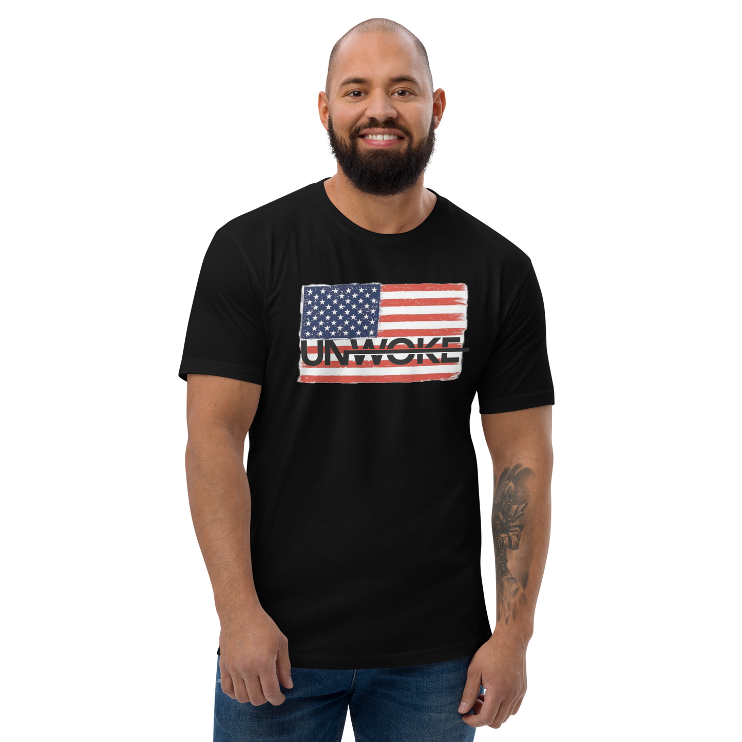 My Pride Is In My Country Unwoke Short Sleeve T-shirt