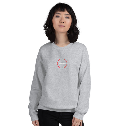 Unwoke Women's Oversized Sweatshirt (Heather Grey)