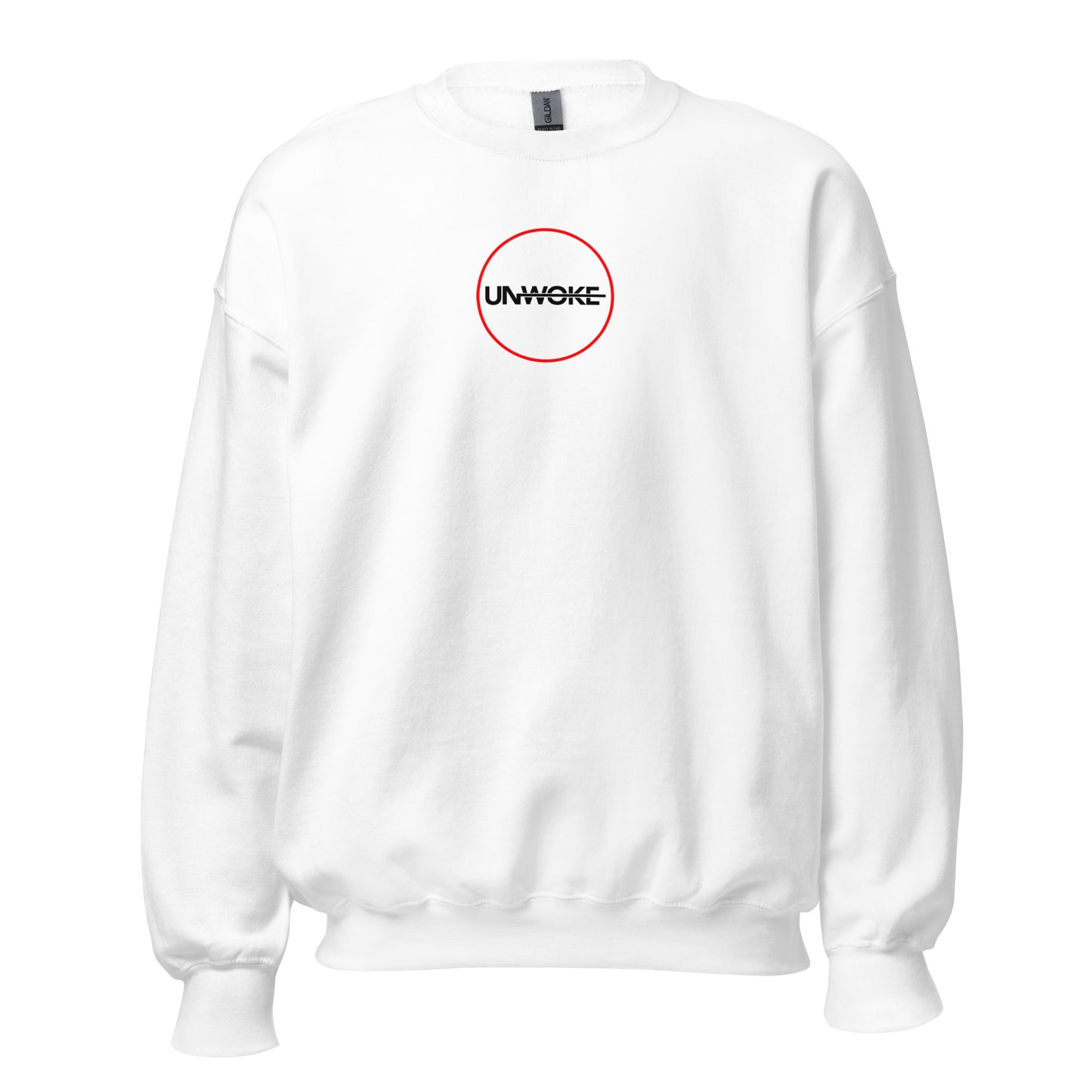 Unwoke Women's  Oversized Sweatshirt (White)