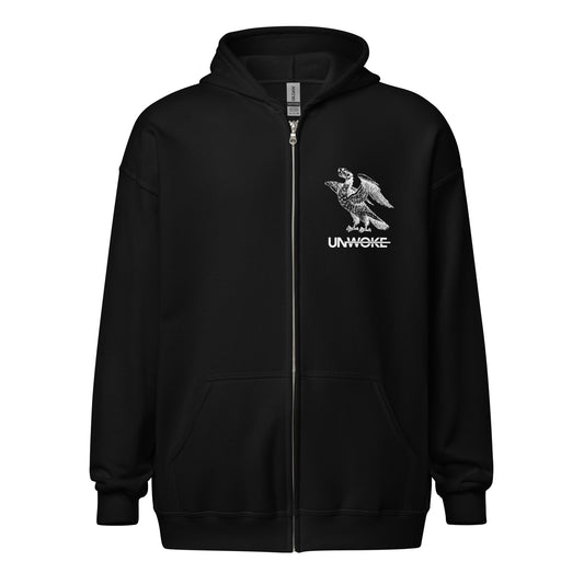 Unwoke Unisex heavy blend zip hoodie