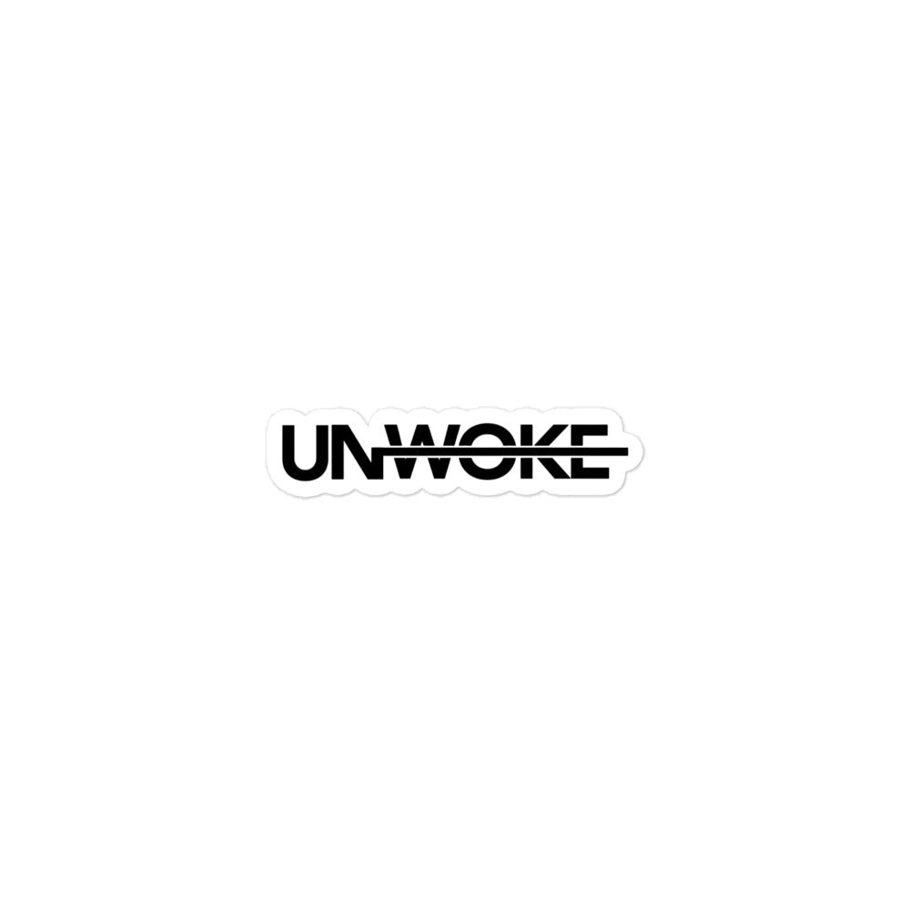 Unwoke stickers