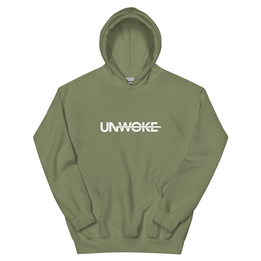 Unwoke Minimalist Green Unisex Hoodie