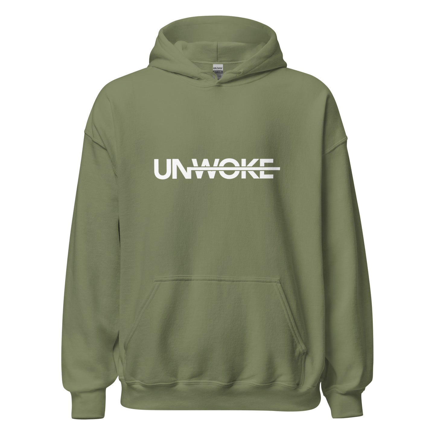 Unwoke Minimalist Green Unisex Hoodie