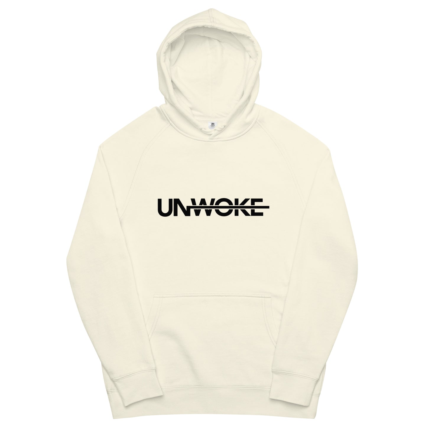 Unwoke Minimalist Unisex kangaroo pocket hoodie